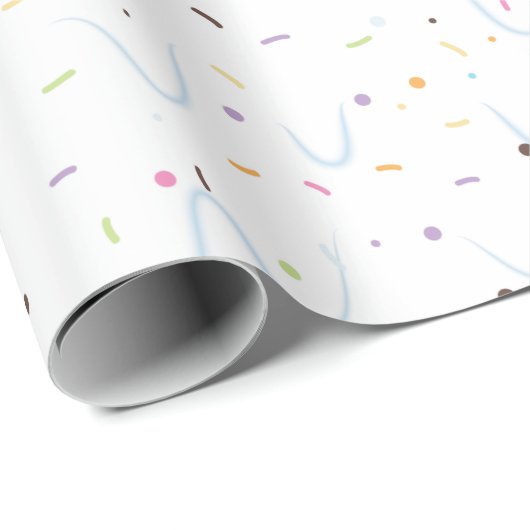 Vanilla Ice Geschenkpapier (Rolleneckpunkt)