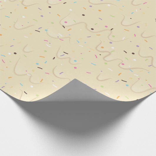 Vanilla Ice Geschenkpapier (Ecke)