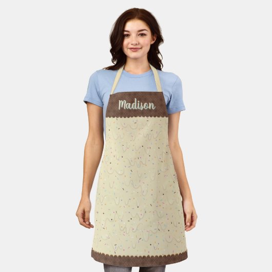 Vanilla Ice Schürze (Getragen)