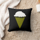 Vanilla Icesahnekegel-Wurfs-Kissen Kissen (Decke)