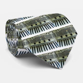 Vanilla Keyboard Necktie Krawatte (Gerollt)