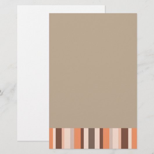 Vanilla Melon Briefpapier (Vorne/Hinten)