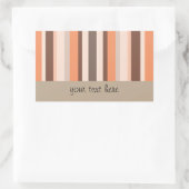 Vanilla Melon Rechteckiger Aufkleber (Tasche)