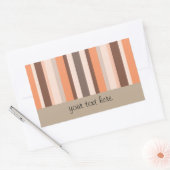 Vanilla Melon Rechteckiger Aufkleber (Umschlag)