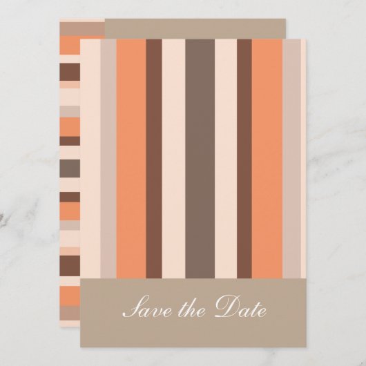 Vanilla Melon Save The Date (Vorne/Hinten)