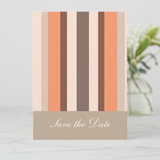 Vanilla Melon Save The Date (Stehend Vorderseite)