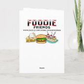 Vanilla Milkshake Happy Birthday Karte (Rückseite)