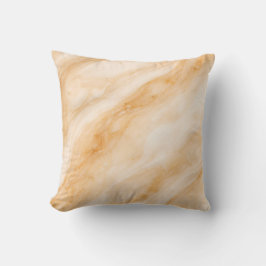 Vanilla Milkshake Marble Texture Kissen