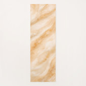 Vanilla Milkshake Marble Texture Yogamatte (Vorderseite)