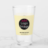 Vanilla moderner, benutzerdefinierbarer Add-Logos Glas (Rückseite)