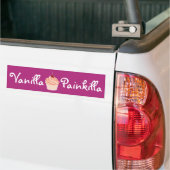 Vanilla Painkilla | Humoraler Cupcake anpassbar Autoaufkleber (Auf Lkw)