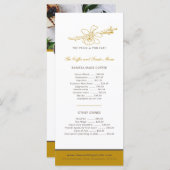 Vanilla pod Blume Café Kaffee und Kuchen Menü Menükarte (Vorne/Hinten)