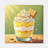 Vanilla Pudding and Whipped Cream Parfait Magnet (Vorne)