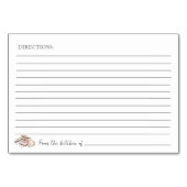 Vanilla Puff Konditorei Tauchtouren Tischnummer (Rückseite)