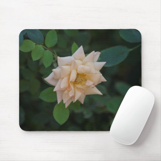 Vanilla-Rose Mousepad (Mit Mouse)