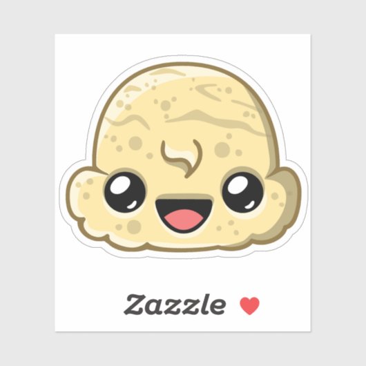 Vanilla Scoop - Ice Cream Jump Aufkleber (Blatt)