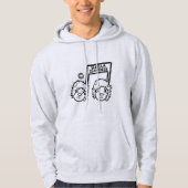 Vanilla Seepferd hoodie (Vorderseite)