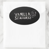 Vanilla Seepferd Sticker (Tasche)