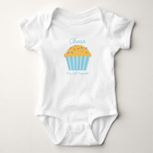 Vanilla Sprinkles Cupcake Baby Strampler