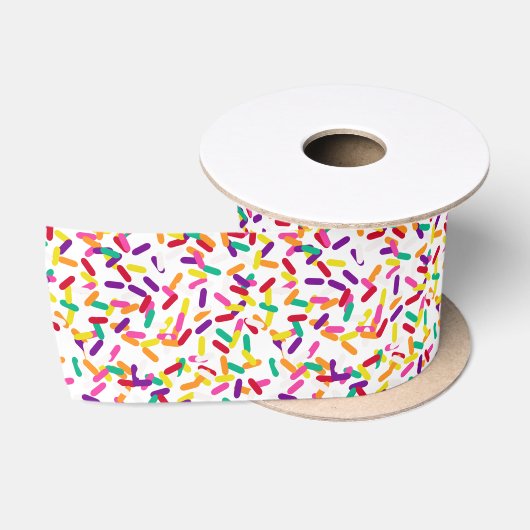 Vanilla Sprinkles Satinband (Spule)