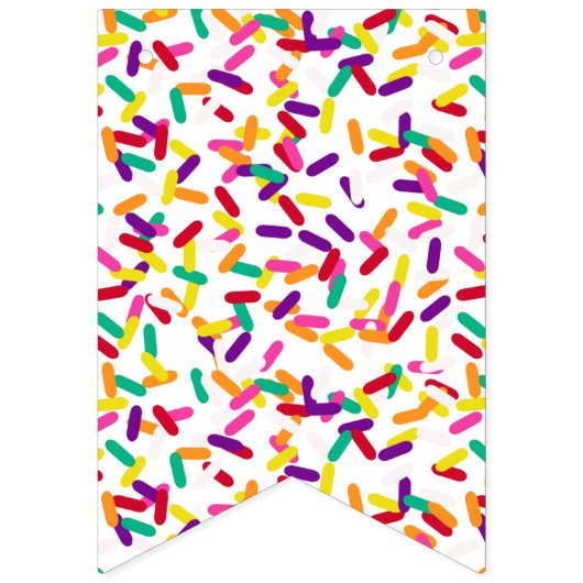 Vanilla Sprinkles Wimpelkette (Zweite Fahne)