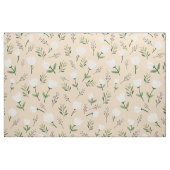 Vanilla-Stoffe mit weichen weißen Blume Stoff (Fat Quarter (45,7 x 55,9 cm))