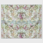 Vanilla Strawberry Hydrangea's Wrapping Paper Geschenkpapier (Flach)
