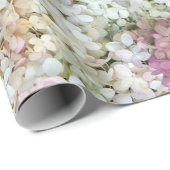 Vanilla Strawberry Hydrangea's Wrapping Paper Geschenkpapier (Rolleneckpunkt)