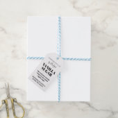 Vanilla Sugar Geschenk Tag 001 Geschenkanhänger (Mit Garn)
