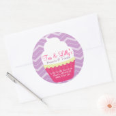 Vanilla Swirl - Rosa - Custom Stickers (Umschlag)