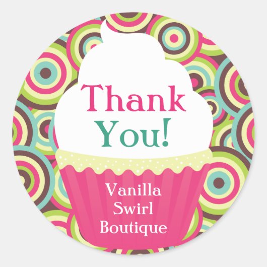 Vanilla Swirl Sticker (Vorderseite)