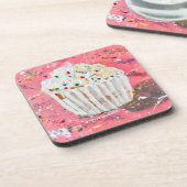 Vanilla Zuckerguss Getränkeuntersetzer (Linke Seite)