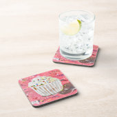 Vanilla Zuckerguss Getränkeuntersetzer (Rechte Seite)