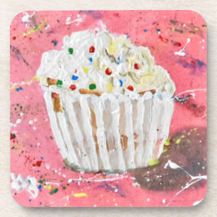 Vanilla Zuckerguss Getränkeuntersetzer