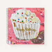 Vanilla Zuckerguss Notizblock (Vorderseite)