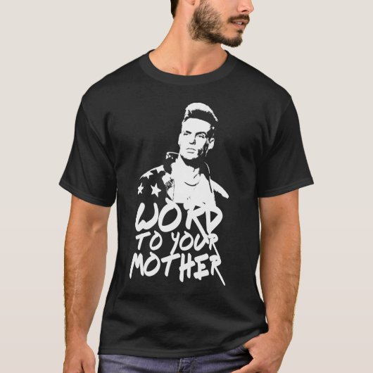 Vanille-Eis Wordo deine Mutter T-Shirt (Vorderseite)