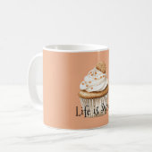 Vanille-Frosting-Cupcake Kaffeetasse (Vorderseite Links)
