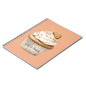 Vanille-Frosting-Cupcake Notizblock (Linke Seite)