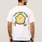Vanille-Gorilla-Rennen-Teamfan-Shirt T-Shirt (Rückseite)