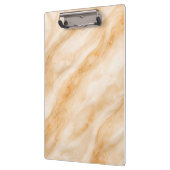 Vanille-Milchshake-Marmor-Textur Klemmbrett (Links)