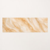 Vanille-Milchshake-Marmor-Textur Yogamatte (Rückseite (Horizontal))