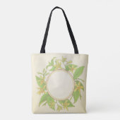 Vanille-Orchidee Tasche (Rückseite)