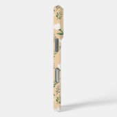 Vanille- und weißes Blumen-Handyhülle Case-Mate iPhone Hülle (Rückseite / Rechts)