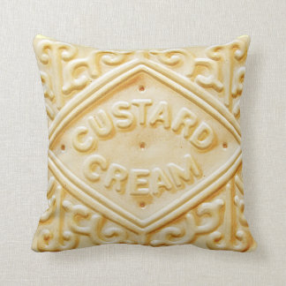 Vanillecreme-Retro-Keks-Kissen-Kissen Kissen