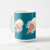 Vanilleeis kaffeetasse (Vorderseite Links)