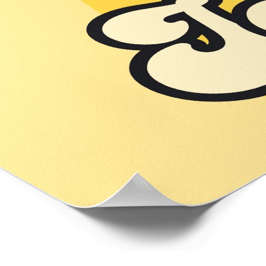 Vanilleeis Poster (Ecke)