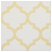 Vanillepudding-gelbes marokkanisches stoff (Muster)