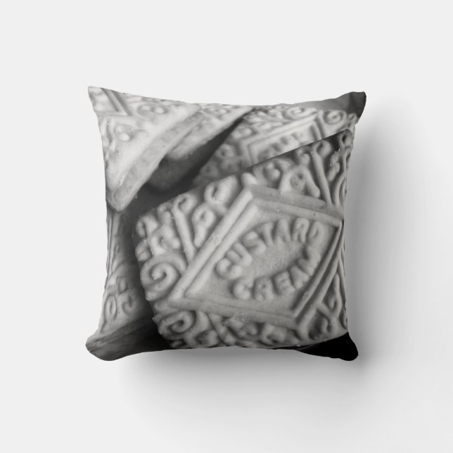 Vanillepuddingsahnekissen Kissen (Vorderseite)