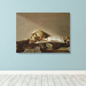Vanitas 2 leinwanddruck (Insitu (Holzboden))