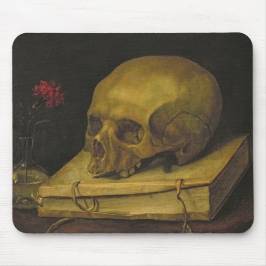 Vanitas, c.1644 (Öl auf Leinwand) Mousepad (Vorne)